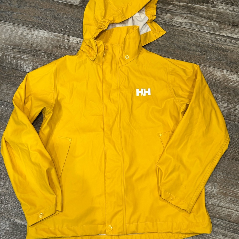 Helly Hansen Kids' Bright Yellow Raincoat